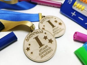 ხის მედალი